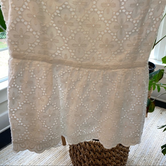 Lilly Pulitzer Top Lace Floral Preppy V - Picture 8 of 10